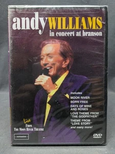 Andy Williams In Concert at Branson (DVD 2002) Moon River, New Sealed Ships Free - Picture 1 of 2