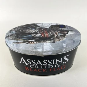 Assassins Creed IV Black Flag Men's Graphic T Shirt Size XXL W/ Collectors Tin! - Picture 1 of 3