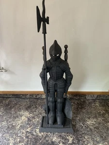 Medieval Companion Set Knight Companion Set Fireside Tools Fireplace Accessories - Picture 1 of 5