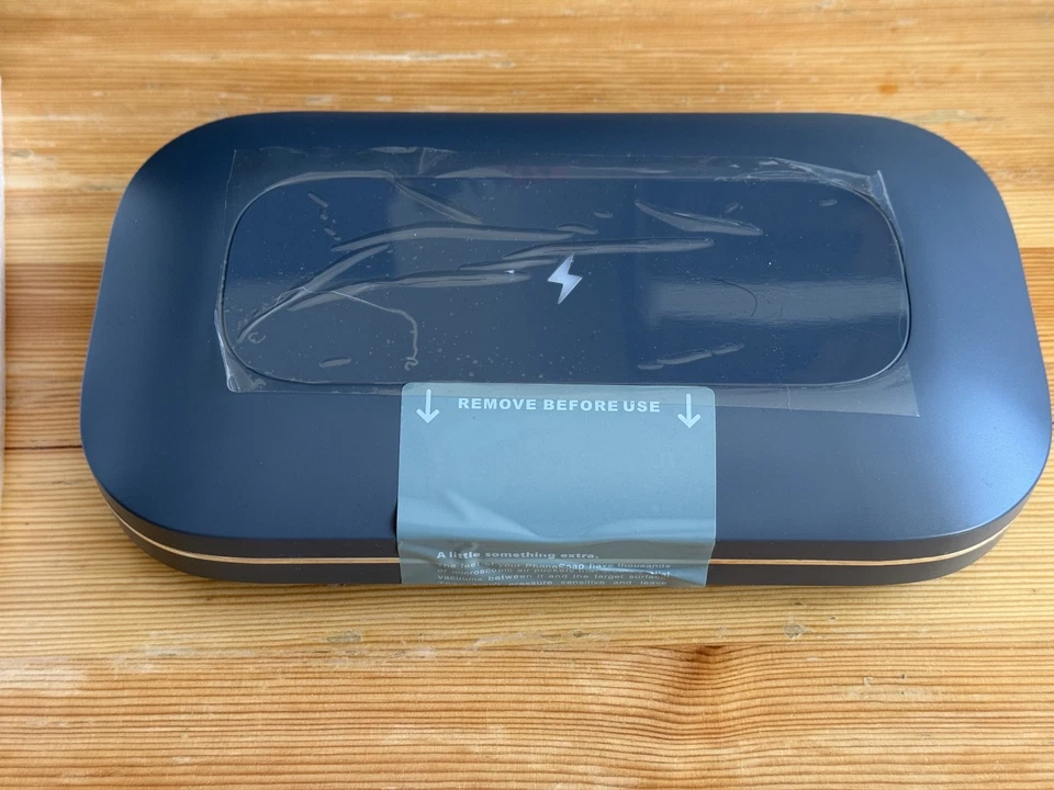 PhoneSoap Pro Charcoal Rapid UV Sanitizer and Charger Psprov1c