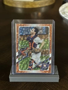 2021 Topps Update Orange Foilboard #105/299 Garrett Stubbs US296 - Picture 1 of 2