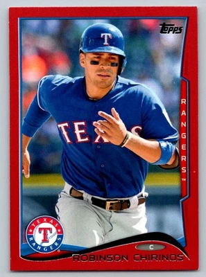 2014 Topps Update Retail (target) #US-193 Robinson Chirinos Rangers - Image 1 of 2