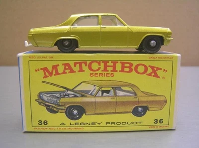 Matchbox Lesney Regular Wheels #36 Opel Diplomat  Mint in Box - Image 1 of 4