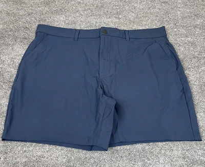 Pantalones Cortos Chinos de Viaje Peak Velocity Azul Entrepierna 7" Talla 40 Foto 1 de 4