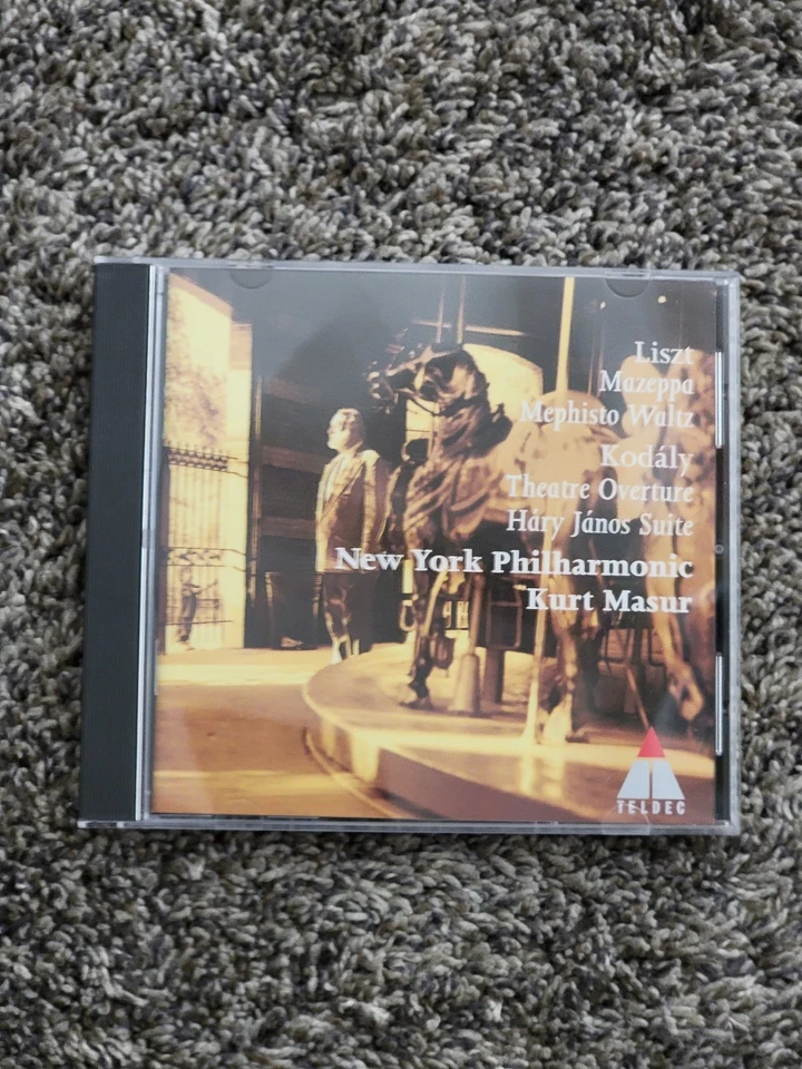 Liszt Mazeppa Kodaly Hary Janos Suite CD Teldec Digital New York Philharmonic  - Изображение 1 из 2