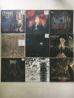 GORGUTS Teeth WARFORGED Contrarian VOIDCEREMONY  - Lot of 10 Tech Death Vinyls - Image 1 of 4