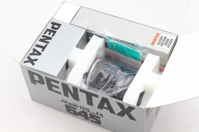 [TOP MINT BOXED] SMC Pentax FA 645 120mm f4 Macro AF Lens Hood Case N NII JAPAN - Image 1 of 4