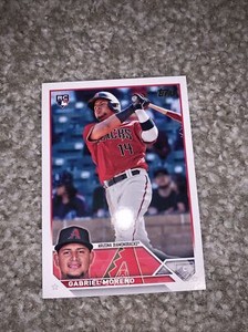 2023 Topps Update Series Base # US161 Gabriel Moreno - Arizona Diamondbacks RC