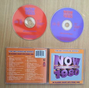 🌟NOW THAT'S WHAT I CALL MUSIC🌟THATS MILLENNIUM SERIES 1980🌟UK🇬🇧SELLER🌟 - Picture 1 of 9