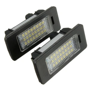 2X LED Feux Eclairage de Plaque Pour BMW E82 E88 E39 E90 E91 E46 E60 E61 E70 E71 - Picture 1 of 8