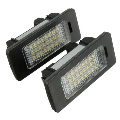 2X LED Feux Eclairage de Plaque Pour BMW E82 E88 E39 E90 E91 E46 E60 E61 E70 E71 - Bild 1 von 4