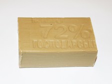 Haushaltsseife Kernseife Мыло хозяйственное Russische Seife 72% 200g