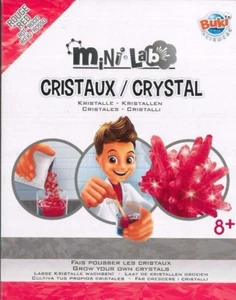 Buki France 3006GRE - Mini Lab Cristalli, ROSSO, ESPERIMENTI CON I CRISTALLI - Imagen 1 de 1