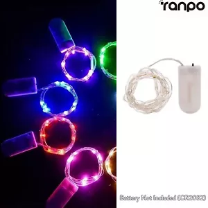 Mini LED Fairy String Light 1M 2M 3M Party For Lighting Light Wedding Outdoor - Picture 1 of 18