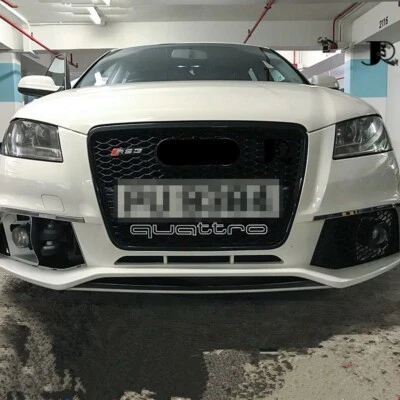 Griglia anteriore per Audi A3 8P Sline S3 09-12 Griglia radiatore RS nero lucido - Image 1 of 3