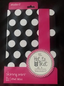 C Studio Tutti Skinny Mini IPad Case Cover New in Box Polka Dot Free Shipping! - Picture 1 of 3