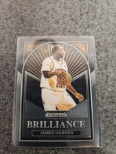 2023-24 Prizm Draft Picks James Harden Brilliance Misprint Cade Cunningham Back