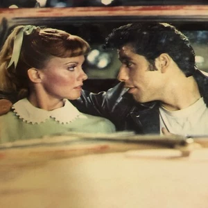 Fotografía Grease 8x10 John Travolta Olivia Newton John - Imagen 1 de 2
