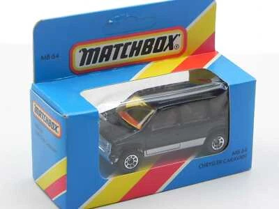Matchbox Superfast 1980s MB 64 Chrysler Caravan ORANGE WINDOWS in BLUE BOX - Immagine 1 di 3