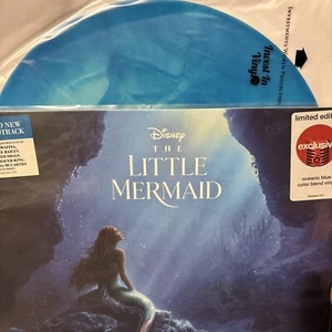 The Little Mermaid (Live Action) Target Exclusive Oceanic Blue Color Blend Vinyl - Picture 1 of 1