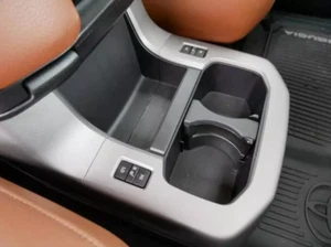 Console Cup Holder Insert Divider for TOYOTA SEQUOIA 2008-2022 for SECOND Row - Picture 1 of 24