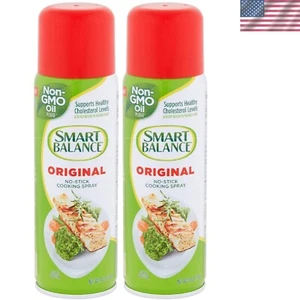 Healthy Cooking Spray - 6oz Non-Stick, Pack of 2 - The Perfect Butter Substitute - Picture 1 of 3