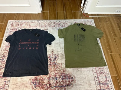 7 camisetas para hombre tipo hombre en negro y verde oliva talla grande ¡Nuevas! Foto 1 de 4