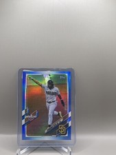 2021 Topps Opening Day Fernando Tatis Jr. #1 Blue Foil SP San Diego Padres