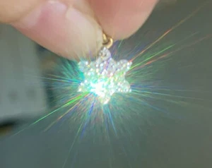 INTERNALLY FLAWLESS DIAMOND PENDANT/ 9ct / 0.26 Carats (Certified) New/Tag - Picture 1 of 10