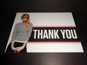 TAYLOR SWIFT "Thank You" 5 x 7 For Your ACM Consideration BIG MACHINE RECORDS - Picture 1 of 3
