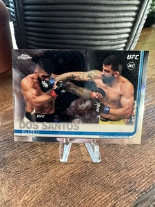 2019 Topps Chrome UFC Elizeu Dos Santos #7 RC Rookie Card - Picture 1 of 2