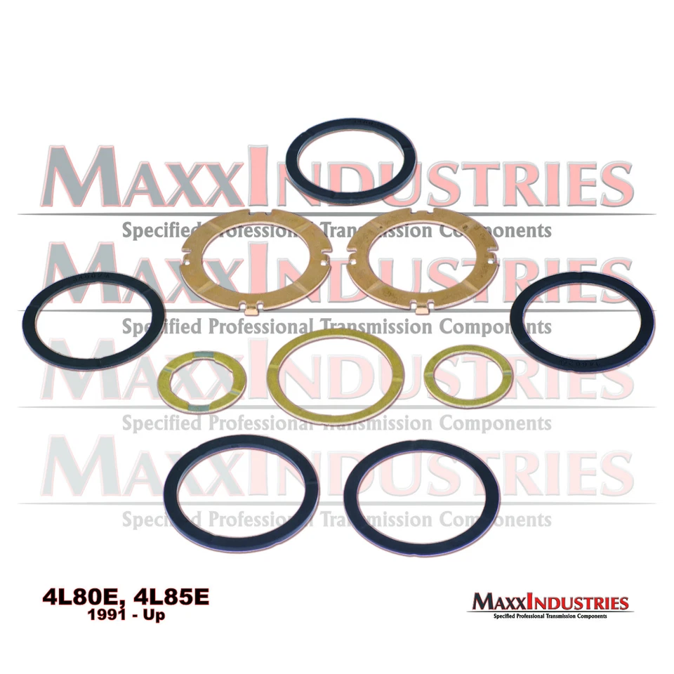 4L80E 4L85E GM Transmission Thrust Washer Kit 10pc with Selective Pump Washers - Image 1 of 1