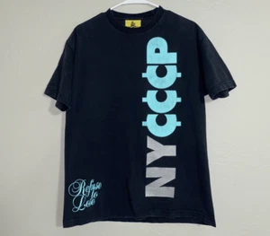 Camiseta vintage de los años 2000 streetwear Mishka MNWKA NYC NY/CCP rara Supreme Stussy! - Imagen 1 de 8