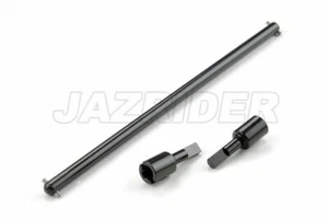 Jazrider Aluminum Main Drive Propeller Shaft w/Joint Set For Tamiya TA01/DF01 RC - Picture 1 of 6