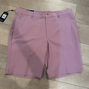 Greg Norman Herren Pink Technical Performance Shorts Gr. 36 Polyester/Elasthan Neu - Bild 1 von 8