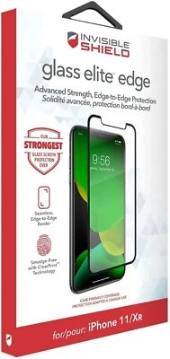 Protector de pantalla ZAGG InvisibleShield Glass Elite Edge para iPhone 11 Foto 1 de 4