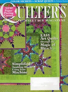 2007 April No.391 Quilter's Newsletter Magazine Vintage #Q63 - Foto 1 di 3