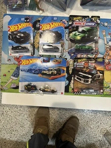 Hot Wheels REXY PORSCHE Hot Wheels Car Lot Of 5 Track Fleet 935 Gt3 Premium - Picture 1 of 6
