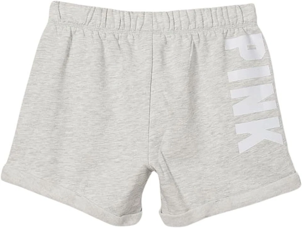 VICTORIA'S SECRET ROSA LOGO BOYFRIEND HERENCIA POLAR PANTALONES CORTOS XS S M L XL XXL NUEVOS CON ETIQUETAS Foto 1 de 1