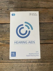 TOMORE OTC Hearing Aids 16 Channel Digital Rechargeable Hearing Aid For Seniors - Picture 1 of 17