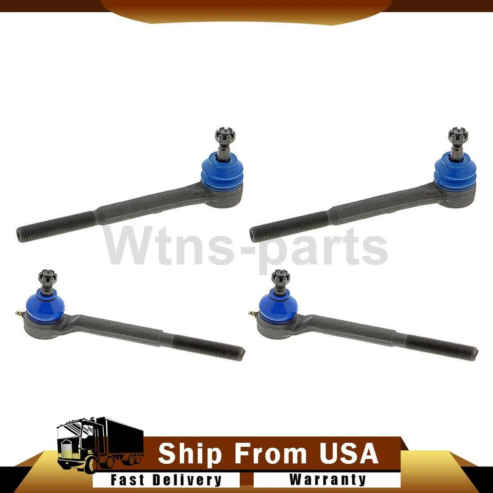 Mevotech Tie Rod Ends Front Inner Outer 4x For 1978-1984 GMC Caballero 3.8L - Imagem 1 de 4