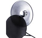 ayex beauty dish light shaper 55 cm for system flash with honeycomb attachment + diffuser