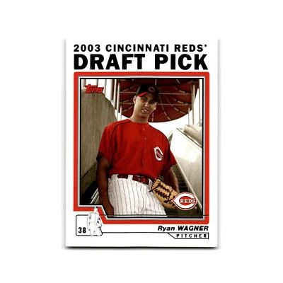 Tarjeta de béisbol Ryan Wagner novato 2004 Topps #686 Cincinnati Reds casi nueva Foto 1 de 3
