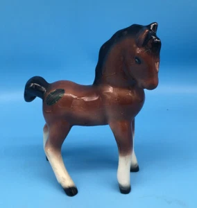 American Pottery Co. Los Angeles handbemalte Keramik Pferd Colt Figur - Bild 1 von 12