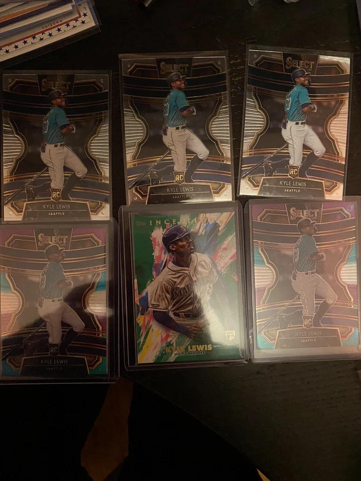 2020 Pannini  Select Baseball Kyle Lewis Mariners Lot - Image 1 of 1