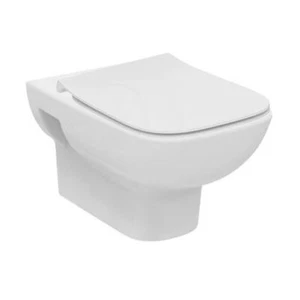 Ideal Standard I.Life A Rimless Wall Hung Toilet (inc Soft Close Slim Seat) - Picture 1 of 14