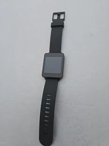 LG G Watch W100 Smartwatch Black Titanium Android Wear *read Description * AO65 - Picture 1 of 2