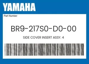 Yamaha Genuine Side Cover Insert Assy. 4 - Br9-217S0-D0-00 - Picture 1 of 4