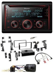 Pioneer 2DIN DAB Lenkrad Bluetooth USB CD Autoradio für Nissan Tida ab 2008 Tita - Bild 1 von 8