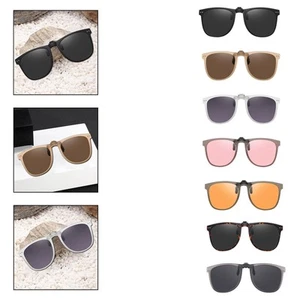 Clip on Sunglasses Outdoor Sunglasses Clip for Outdoor Traveling Women - Picture 1 of 39